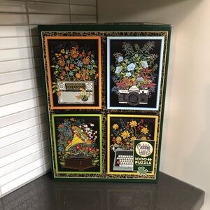 Cobble Hill Floral Objects 1000 piece puzzle